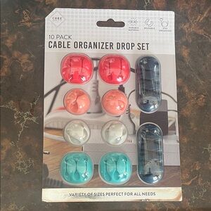 Core Cable Organizer Drop Set - 10 Pack